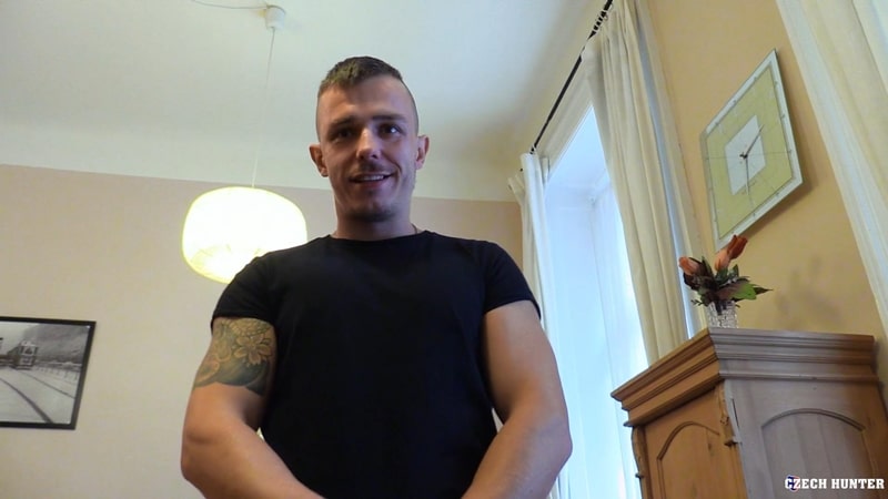 Czech Hunter 723 hung young muscle cub hot asshole stretched a massive uncut dick first time anal 0 gay porn image - Czech Hunter 723 hung young muscle cub’s hot asshole stretched by a massive uncut dick first time anal