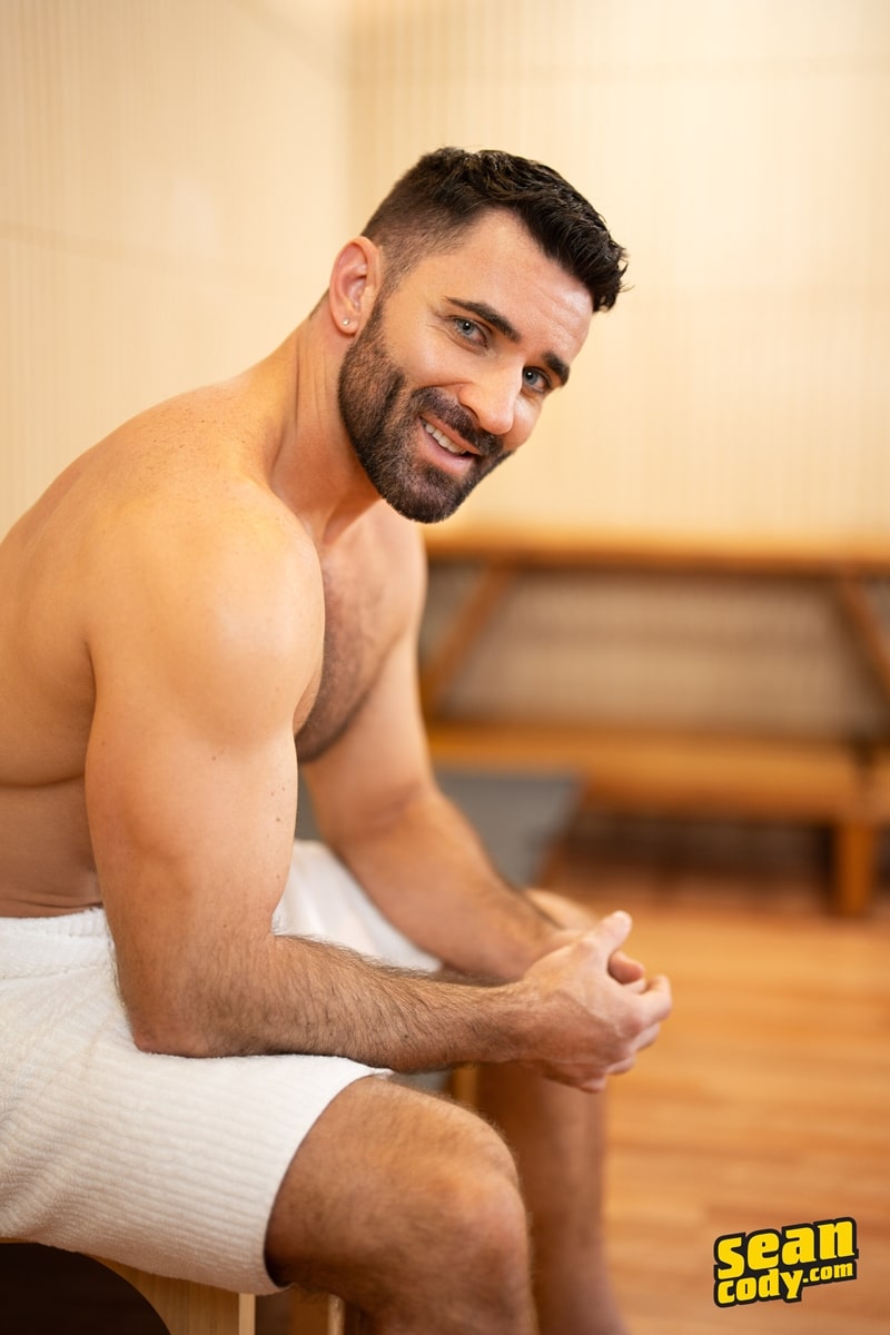 Hottie bearded muscle stud Levi huge cock stretches newbie muscle boy River bubble butt 10 gay porn image - Hottie bearded muscle stud Levi’s huge cock stretches newbie muscle boy River’s bubble butt